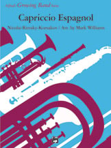 Capriccio Espagnol Concert Band sheet music cover